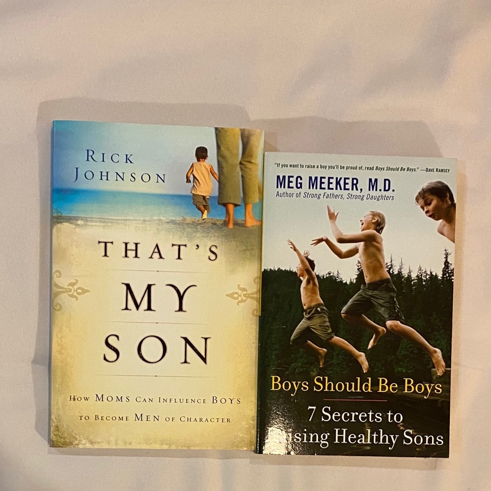 New Parenting Books For Moms with Sons